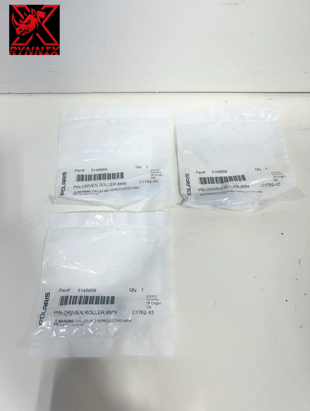 2026 POLARIS Sportsman 570 OEM PINDRIVEN ROLLER 8MM | 5145858 (3pc) (27- 002631 )
