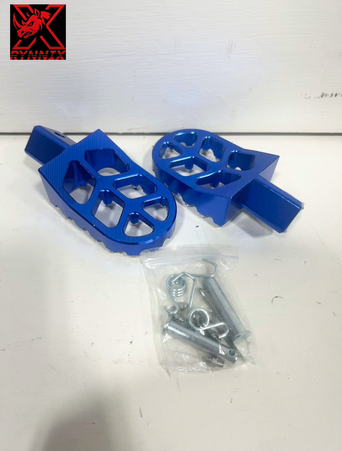 2014 2015 2016 2017 Yamaha YZ450F Blue Rider Foot Pegs (12- 002624 )