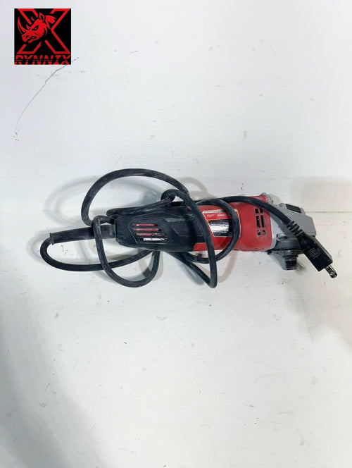 (Defective) Milwaukee 7 Amp Corded 4-1/2 in. Small Angle Grinder with Sliding Lock-On Switch (01- 002241 ) TZ