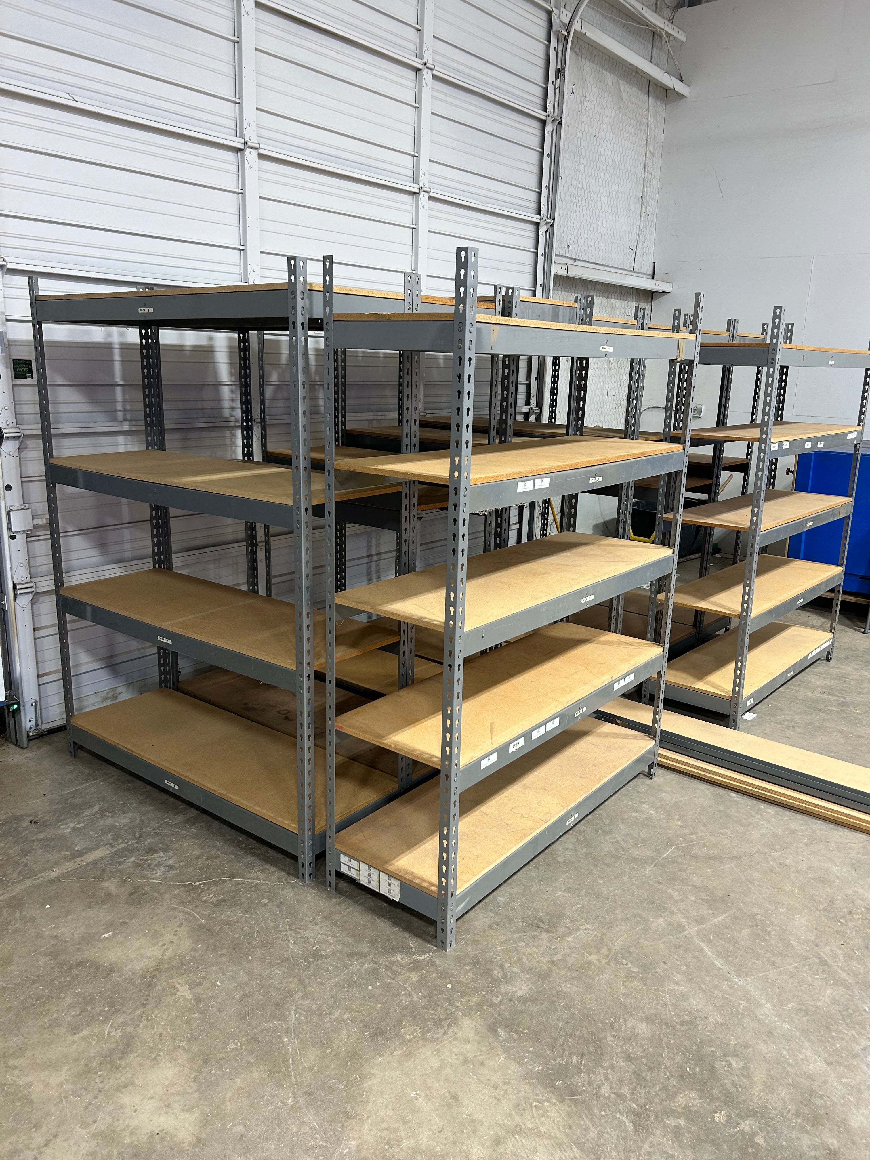 Industrial Shelving, 9 units ( TZ )