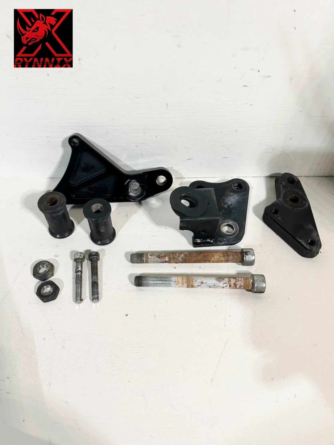 2012 2013 2014 2015 2016 Kawasaki Ninja EX 650 Engine Motor Mounts Brackets OEM (19- 002001 )