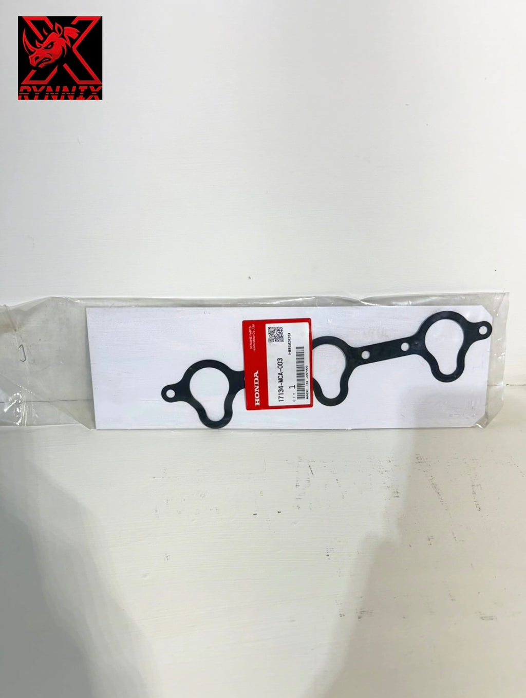 2004 - 2005 HONDA GL1800 Gold Wing OEM INTAKE MANIFOLD GASKET | 17134-MCA-003 (8- 002587 )