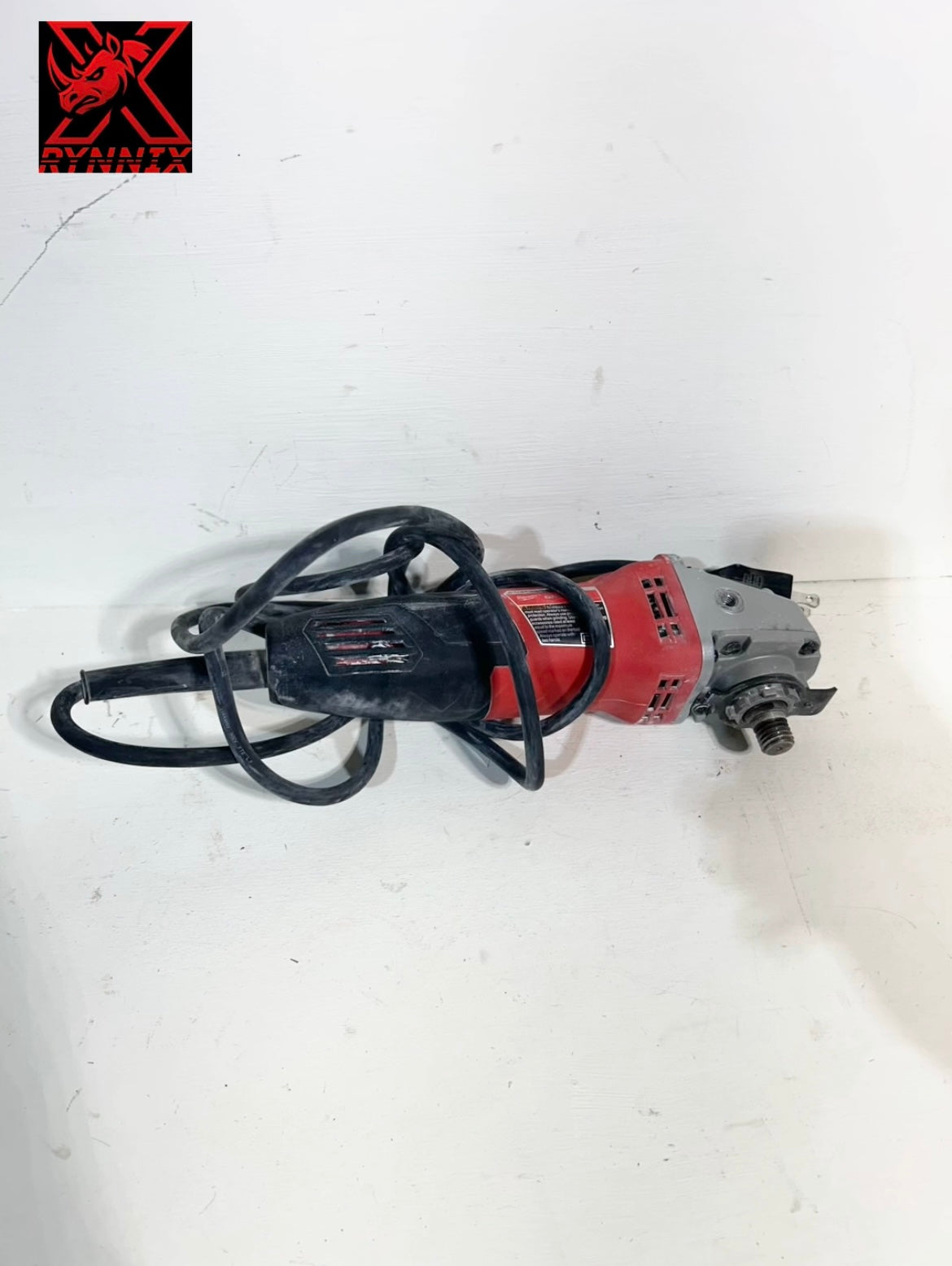 (Defective) Milwaukee 7 Amp Corded 4-1/2 in. Small Angle Grinder with Sliding Lock-On Switch (01- 002241 ) TZ