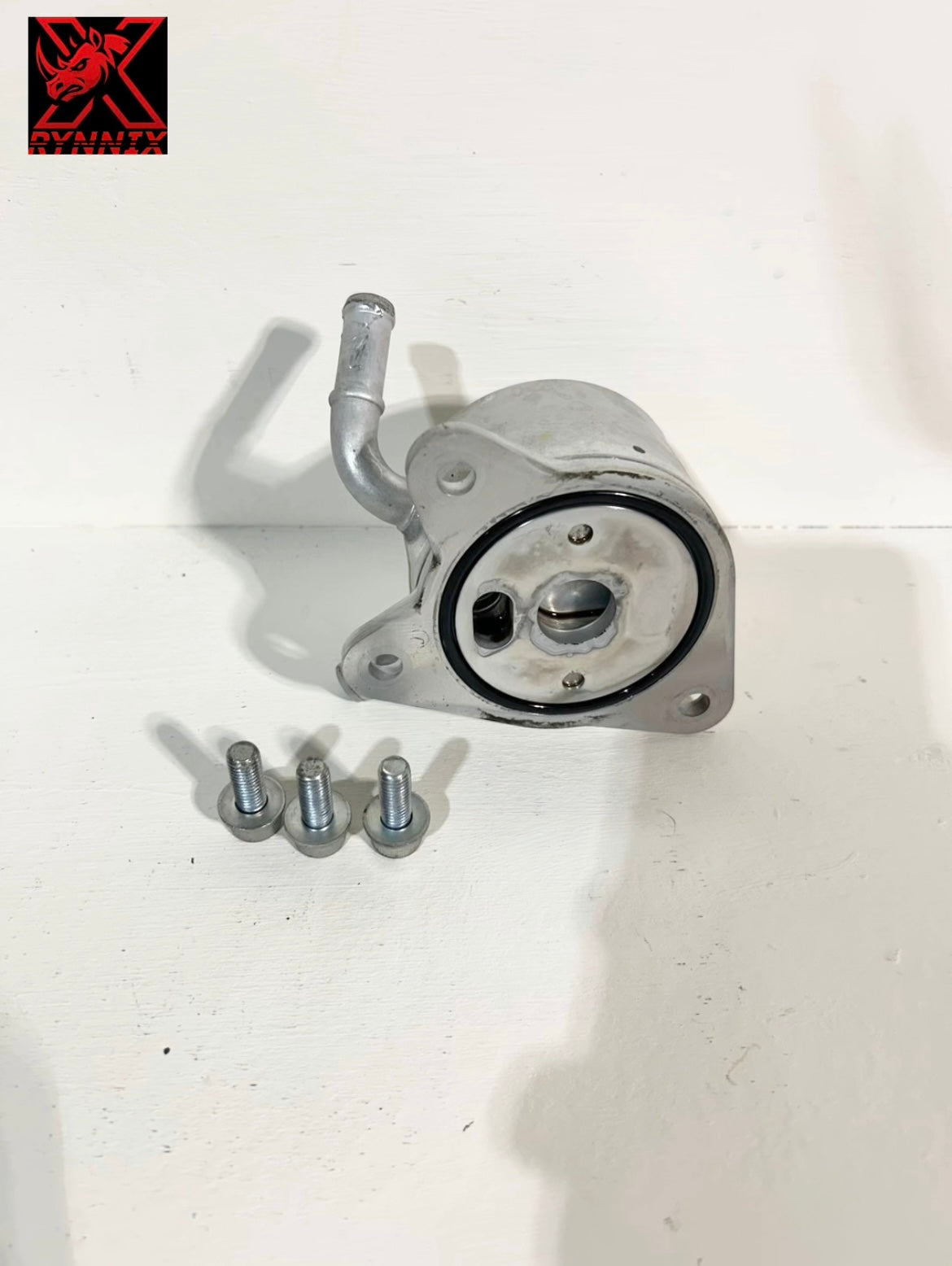 2013 2014 2015 2016 2017 2018 Kawasaki Ninja ZX6R 636 Engine Motor Oil to Water Cooler OEM (4- 002059 )