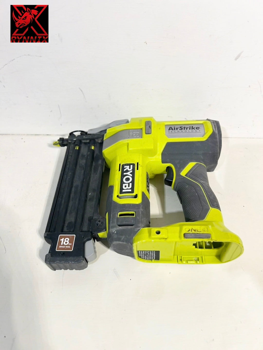 (Defective) Ryobi ONE+ 18V 18-Gauge Cordless AirStrike Brad Nailer (Tool Only) (02- 002561 ) TZ
