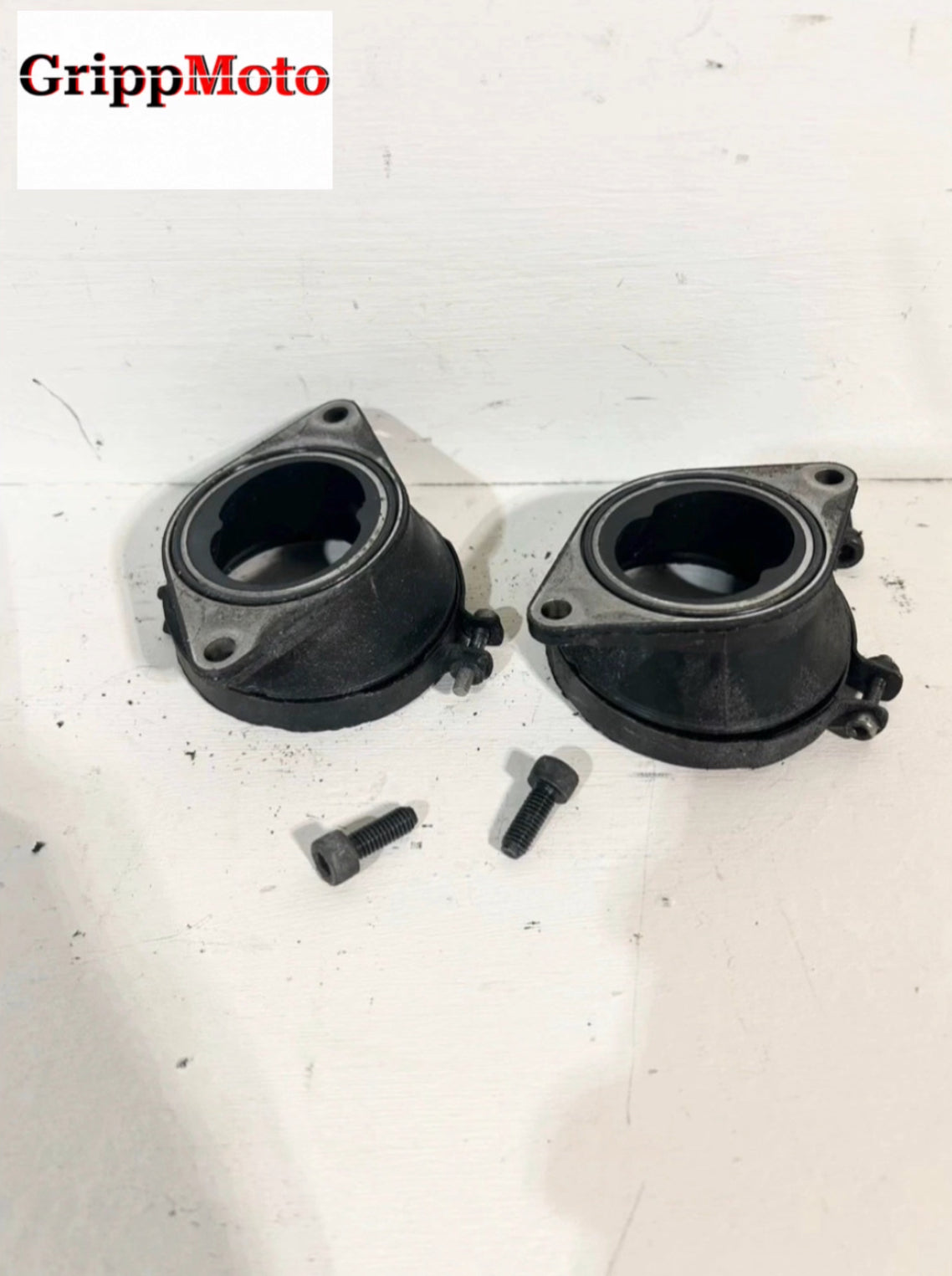 2012 2013 2014 2015 2016 Kawasaki Ninja EX 650 Head to Throttle Body Intake Boots Gaskets OEM (5- 001988 )