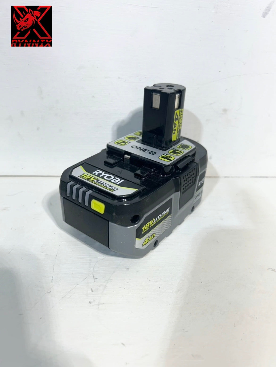 (Defective) Ryobi ONE+ 18V 4.0 Ah Lithium-Ion HIGH PERFORMANCE Battery (06- 002569 ) TZ