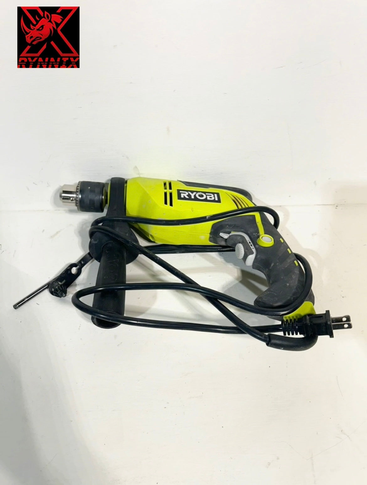 (Defective) Ryobi 6.2 Amp Corded Variable Speed Hammer Drill (02- 002251 ) TZ