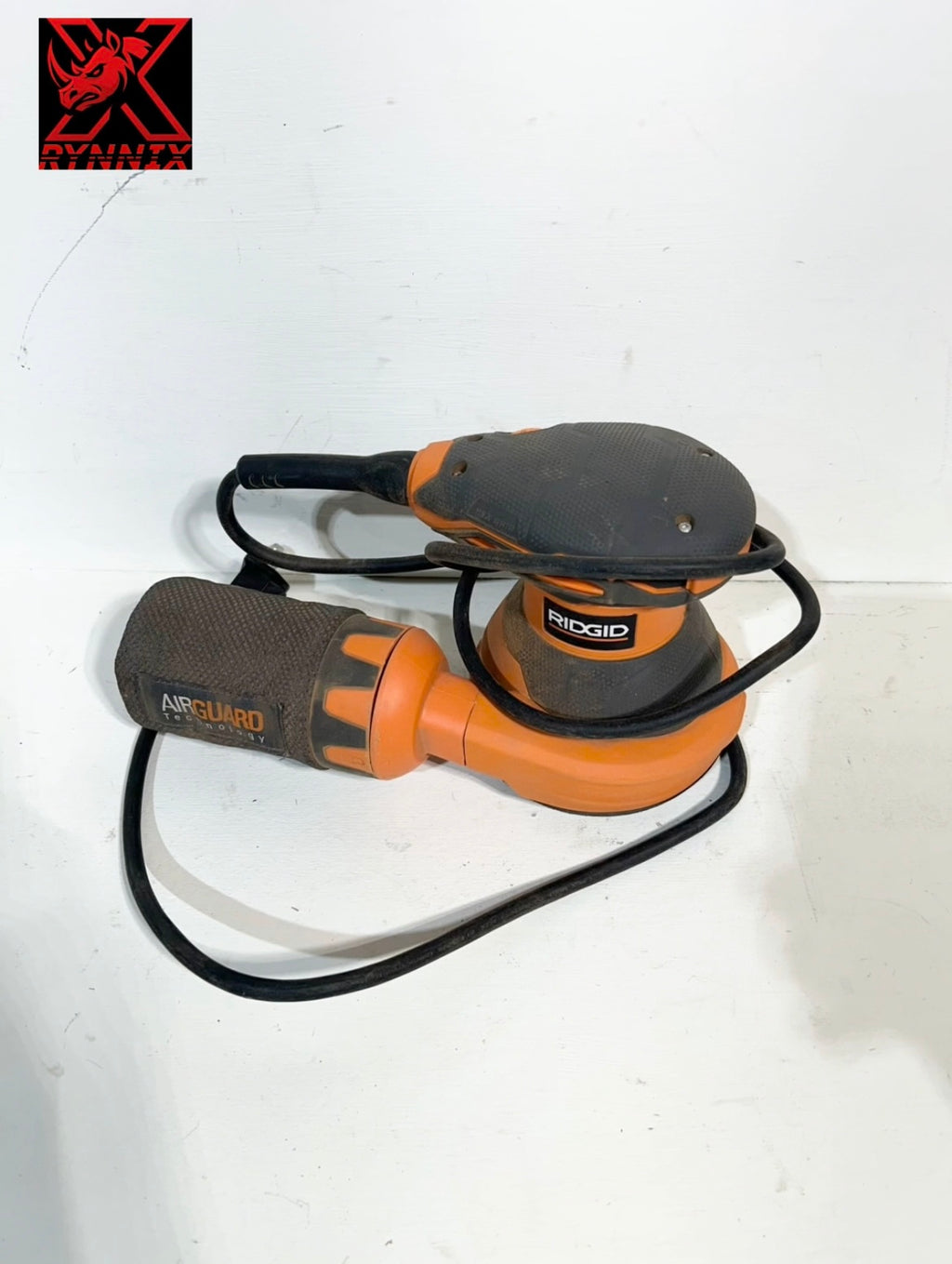(Defective) Ridgid 3 Amp Corded 5 in. Random Orbital Sander with AIRGUARD Technology (01- 002242 )