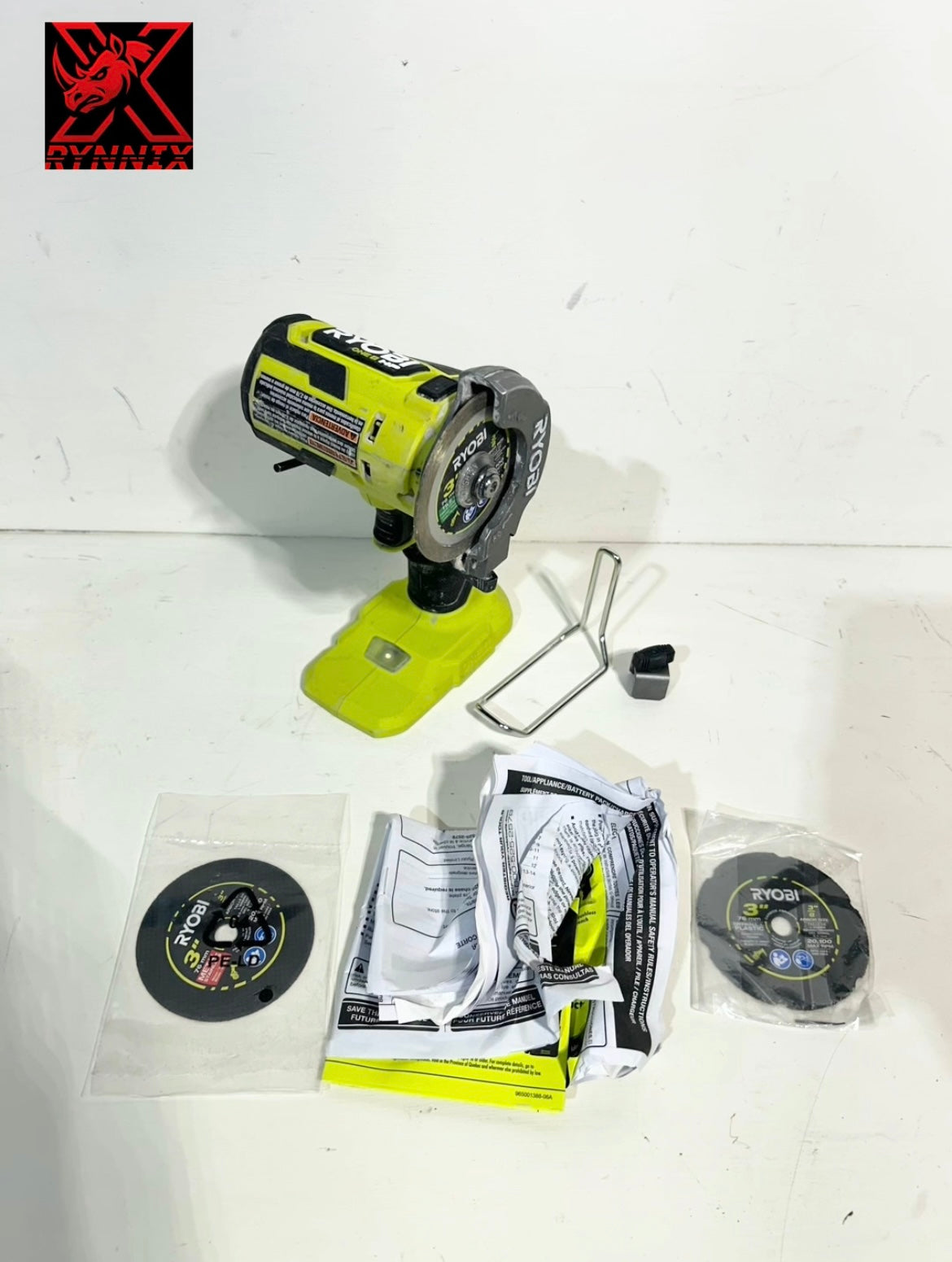 (Defective) Ryobi ONE+ HP 18V Brushless Cordless Compact Cut-Off Tool (Tool Only) (06- 002553 ) TZ