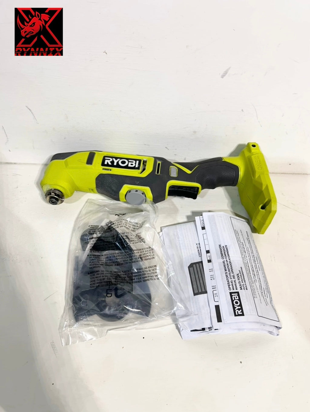 (Defective) Ryobi ONE+ 18V Cordless Oscillating Multi-Tool (Tool Only) (06- 002562 ) TZ