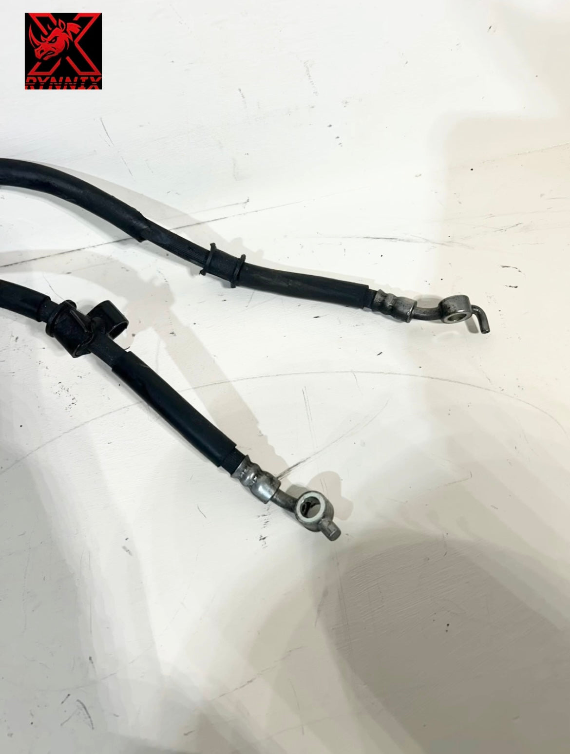 2012 2013 2014 2015 2016 Kawasaki Ninja EX 650 Front Brake Lines OEM (5- 002020 )