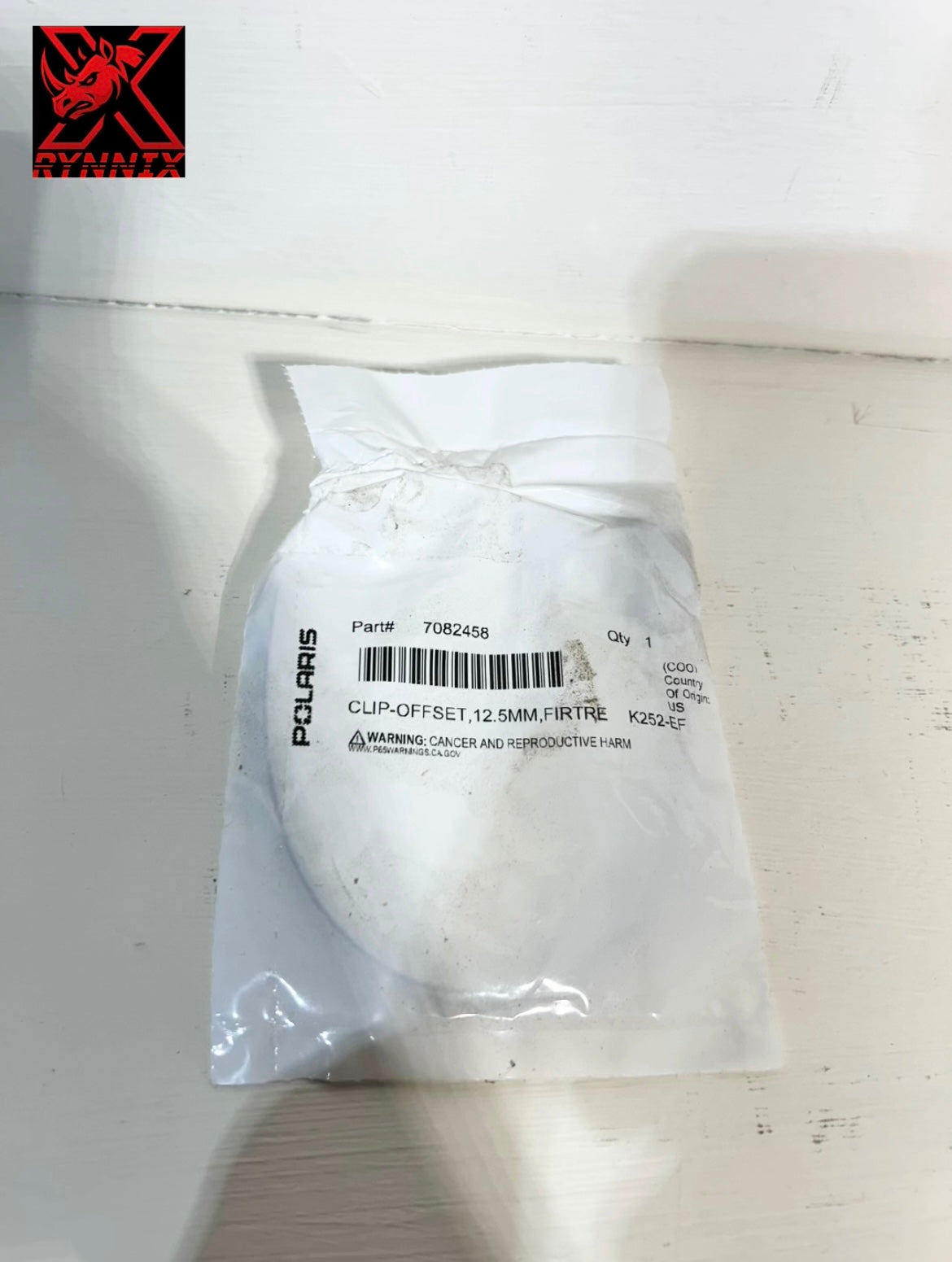 Polaris CLIP OFFSET 12.5MM FIRTREE(BK), 7082458 (8- 002589 ) PZ