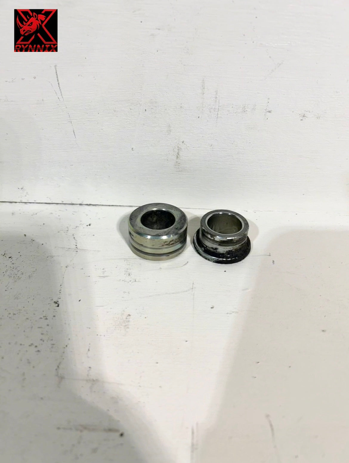 2012 2013 2014 2015 2016 Kawasaki Ninja EX 650 rear wheel spacers OEM (5- 001956 )