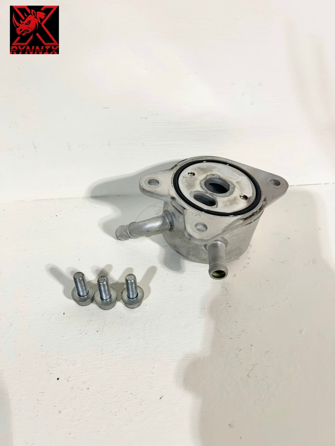 2013 2014 2015 2016 2017 2018 Kawasaki Ninja ZX6R 636 Engine Motor Oil to Water Cooler OEM (4- 002059 )