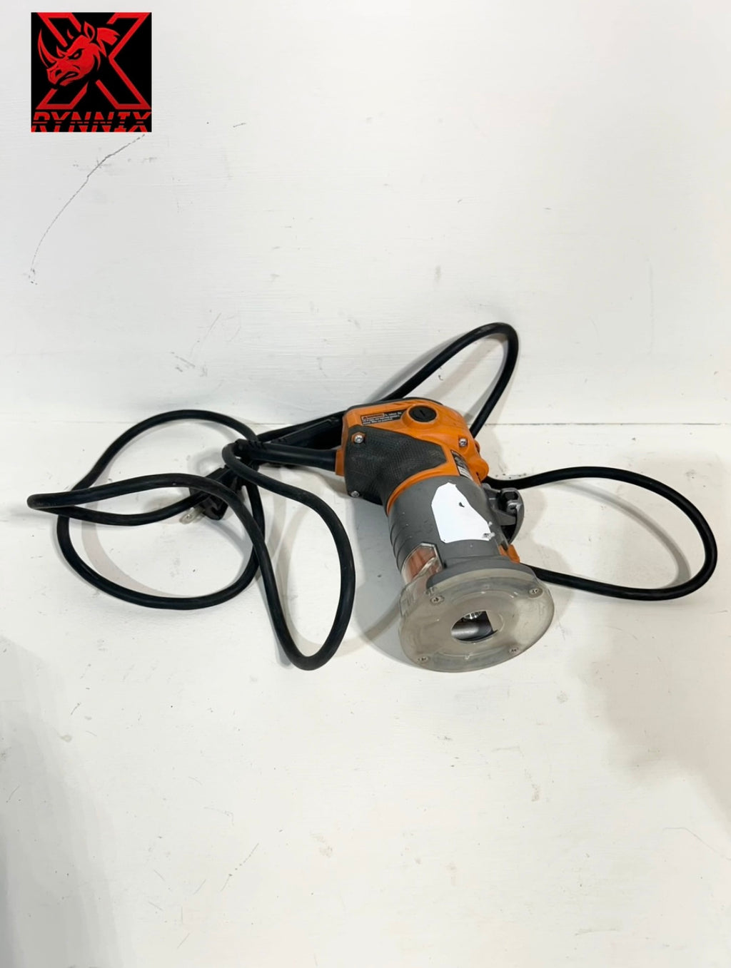 (Defective) Ridgid 5.5 Amp Compact Fixed-Base Corded Router (01- 002234 ) TZ