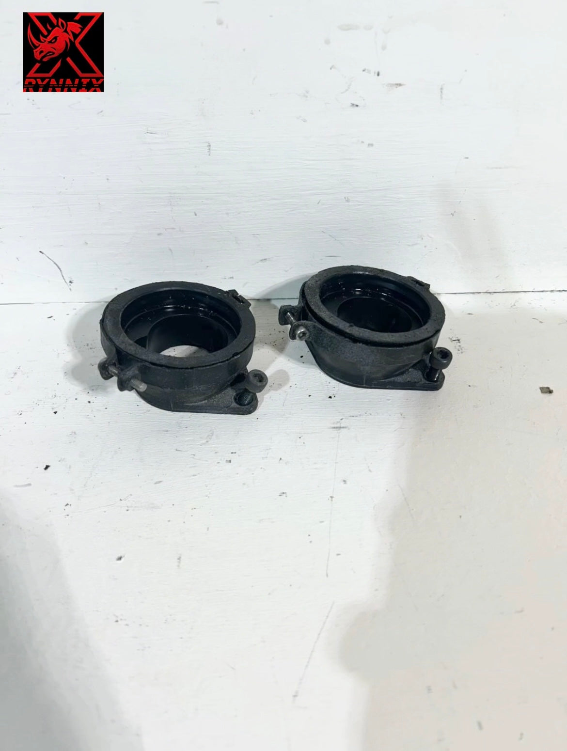 2012 2013 2014 2015 2016 Kawasaki Ninja EX 650 Head to Throttle Body Intake Boots Gaskets OEM (5- 001988 )