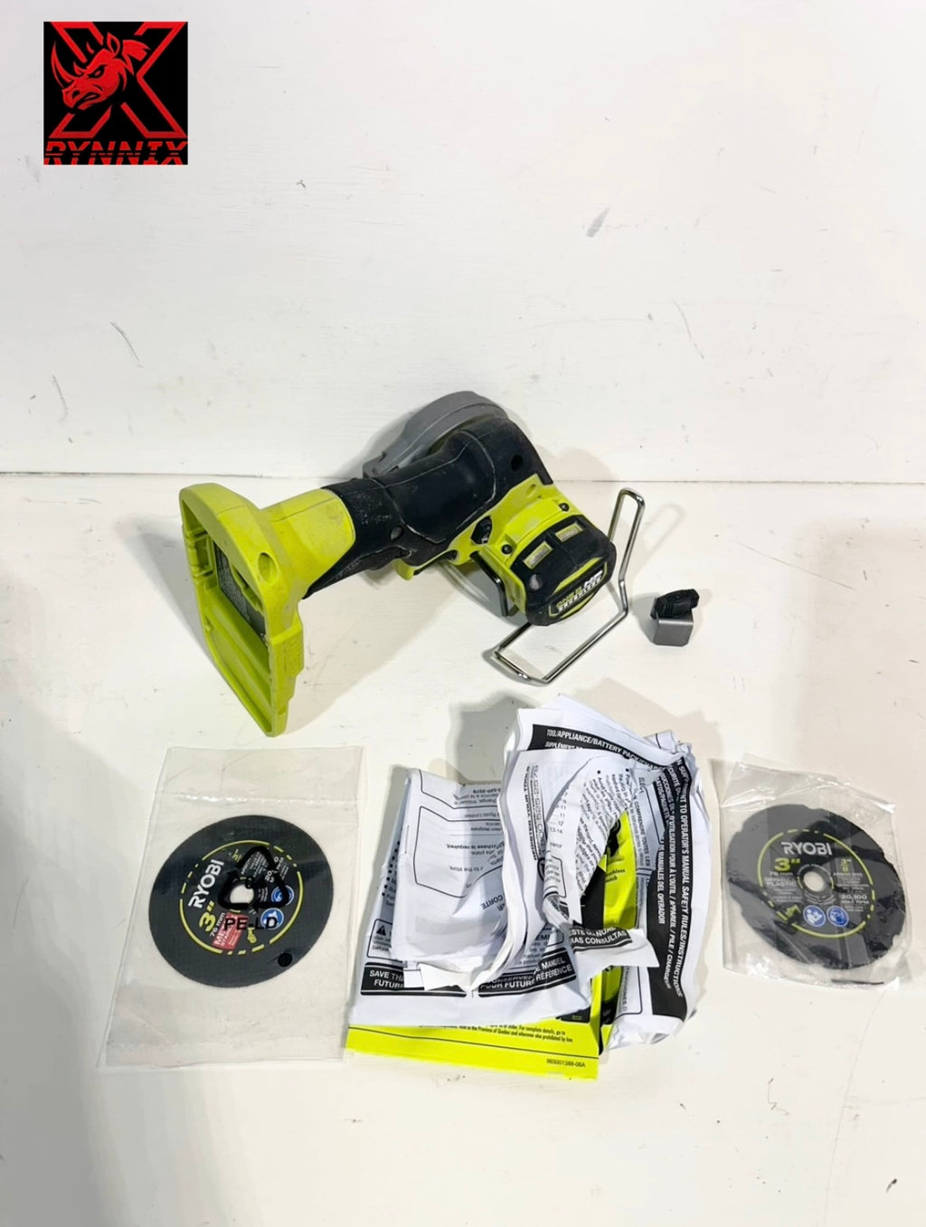 (Defective) Ryobi ONE+ HP 18V Brushless Cordless Compact Cut-Off Tool (Tool Only) (06- 002553 ) TZ