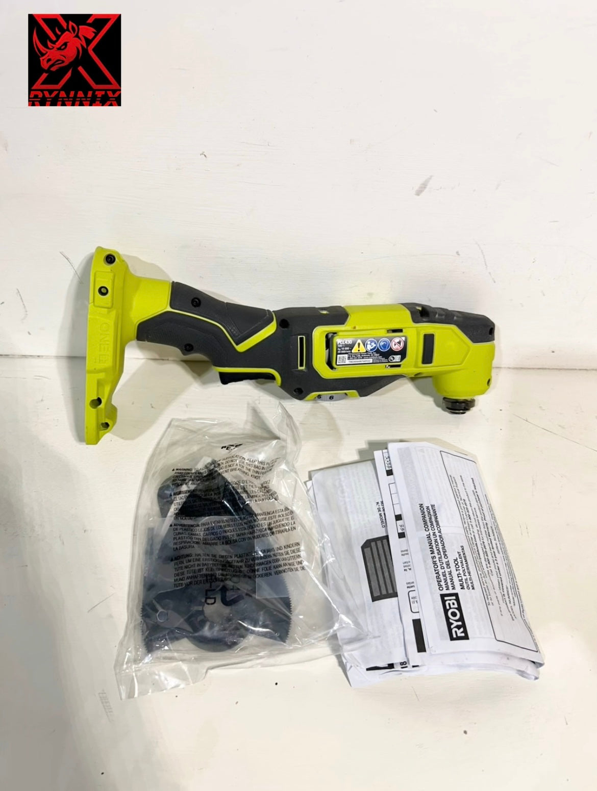 (Defective) Ryobi ONE+ 18V Cordless Oscillating Multi-Tool (Tool Only) (06- 002562 ) TZ