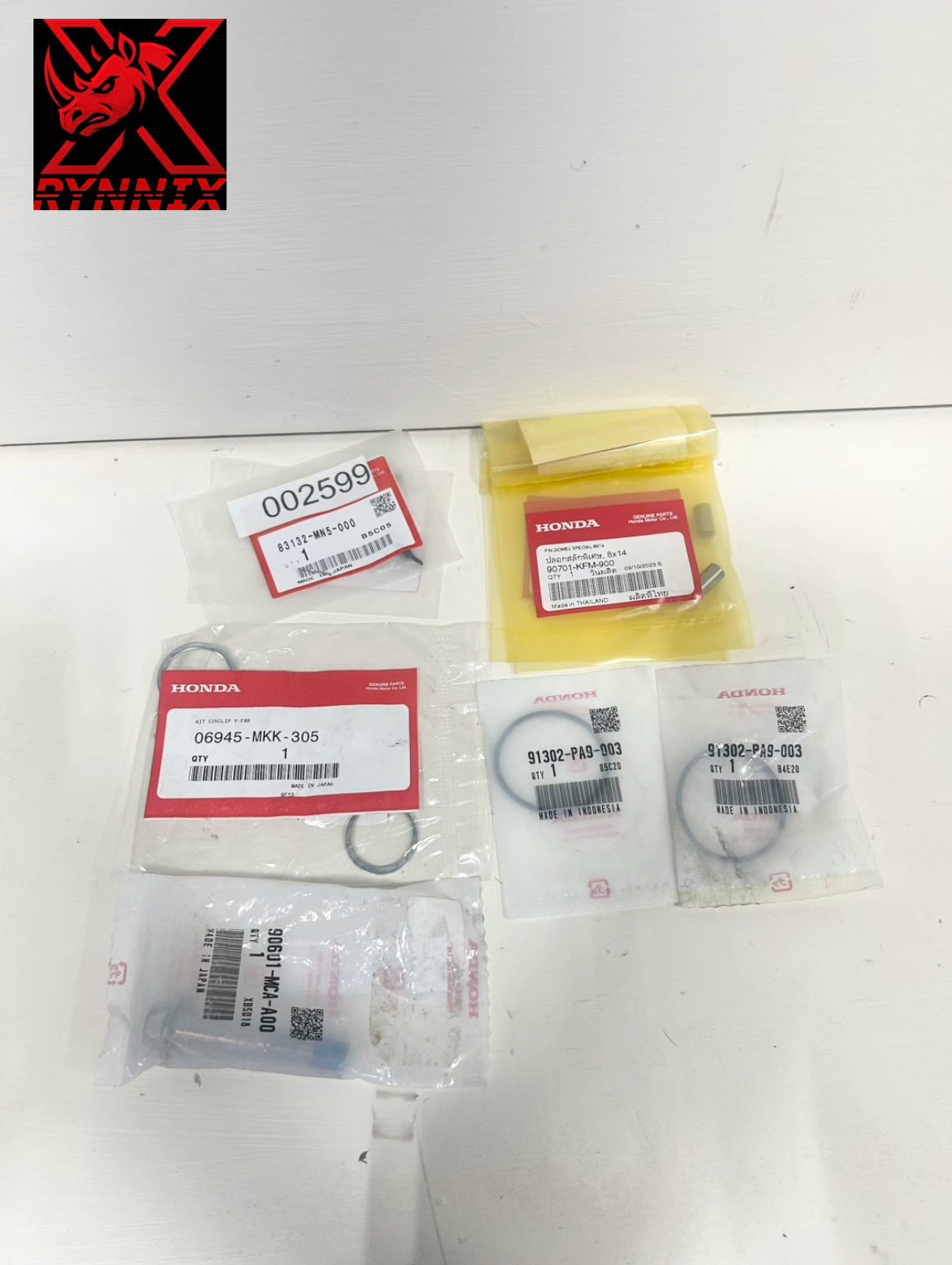 Honda OEM Motorcycle Parts (8- 002518 )
