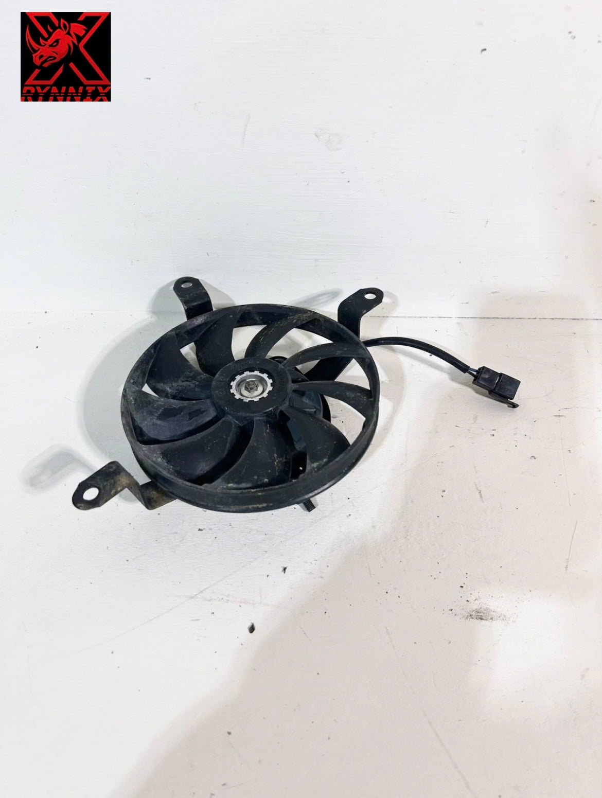2012 2013 2014 2015 2016 Kawasaki Ninja EX 650 Radiator Fan OEM (10- 001977 )