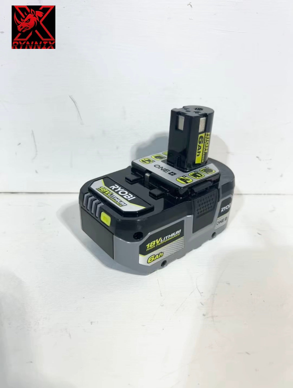 (Defective) Ryobi ONE+ 18V 6.0 Ah Lithium-Ion HIGH PERFORMANCE Battery (06- 002565 ) TZ