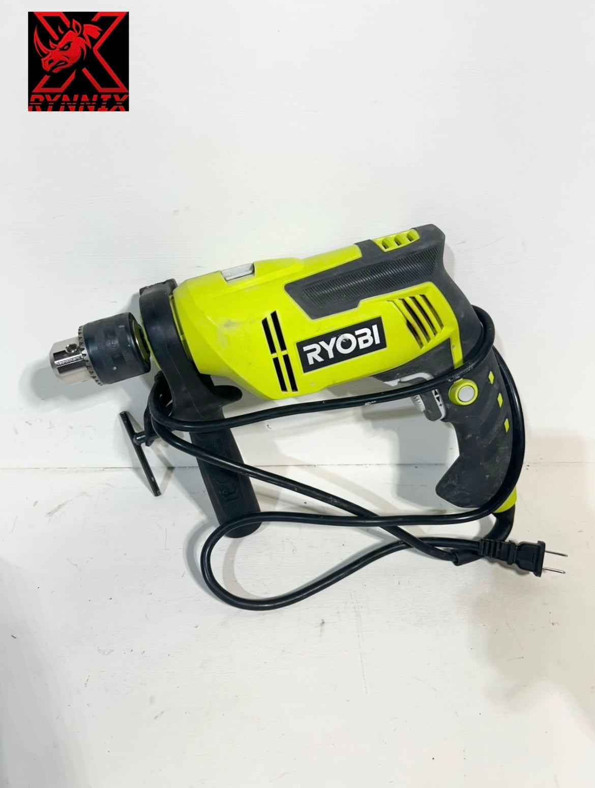 (Defective) Ryobi 6.2 Amp Corded Variable Speed Hammer Drill (02- 002251 ) TZ