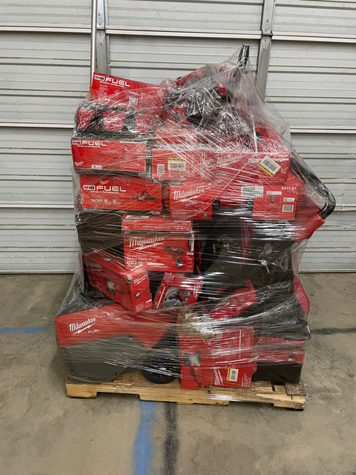 (As-IS) Milwaukee Tool Pallet (Home Depot Untested Returns) TZ