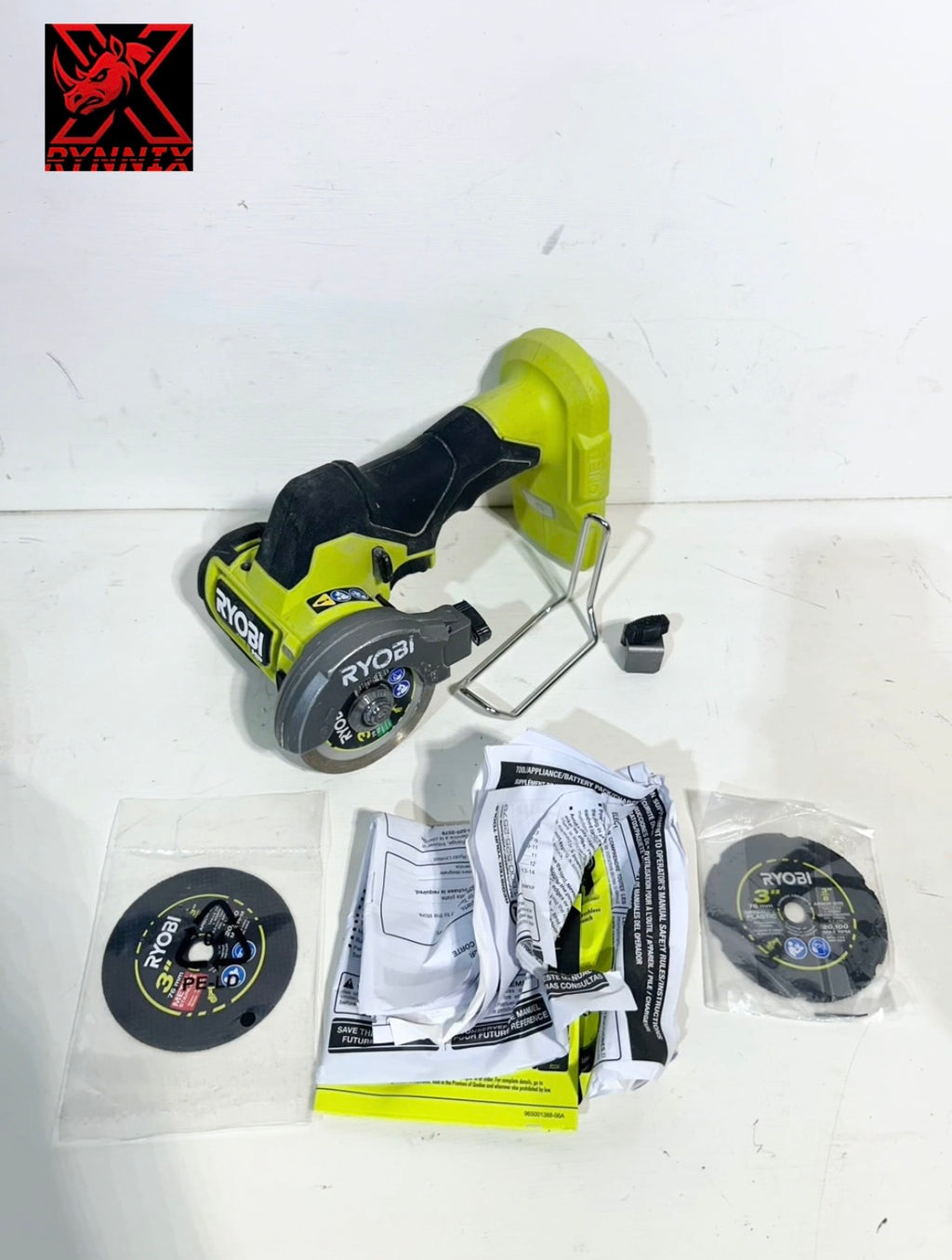 (Defective) Ryobi ONE+ HP 18V Brushless Cordless Compact Cut-Off Tool (Tool Only) (06- 002553 ) TZ