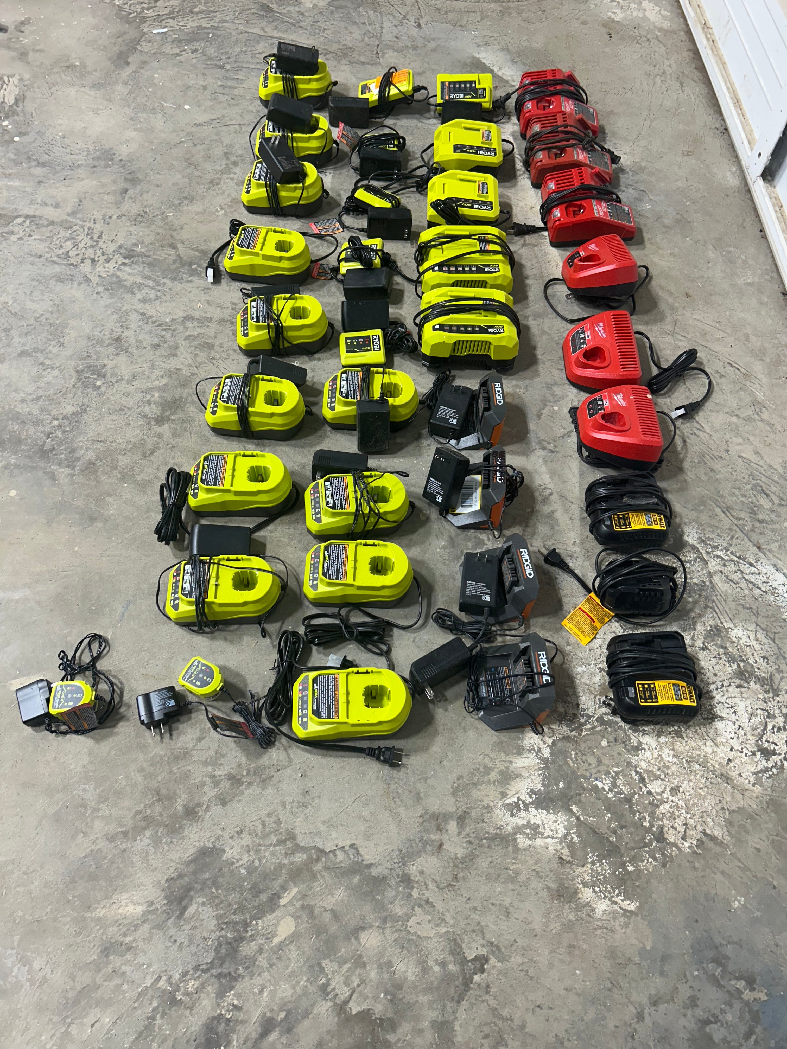 (AS-IS) Power Tool Chargers (ID# 33 )